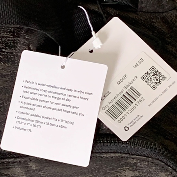 🍋Lululemon City Adventurer Backpack 17L NWT!! - Picture 7 of 8